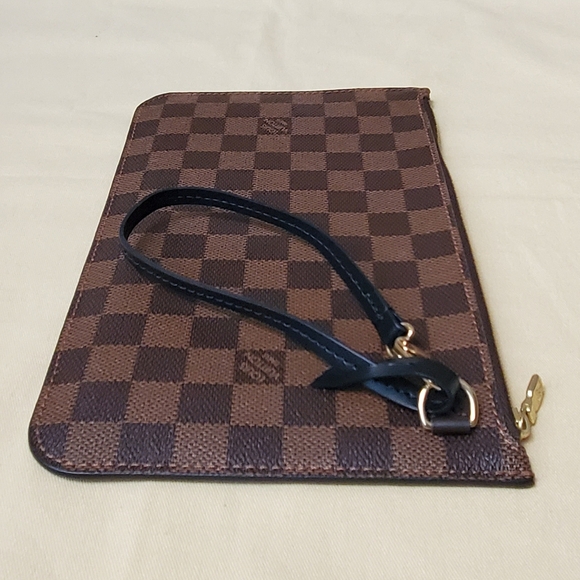 Louis Vuitton Neverfull MM GM Damier Ebene Pouch - Picture 3 of 12